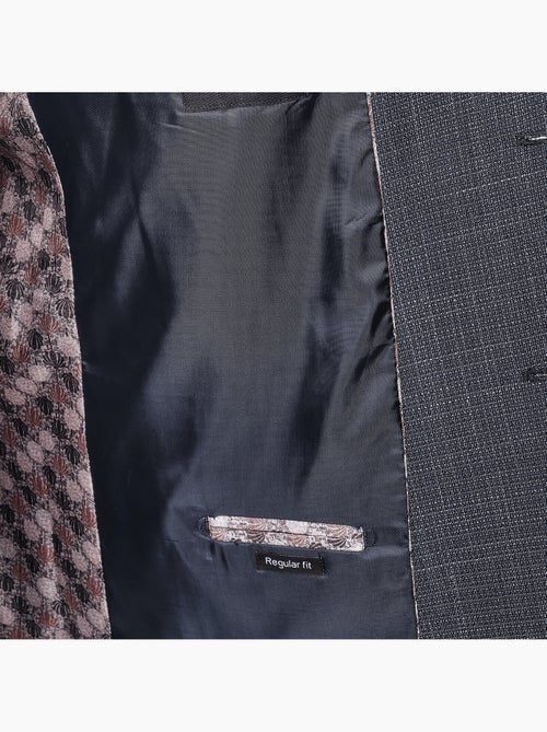 Veste de costume chiné - Kiabi