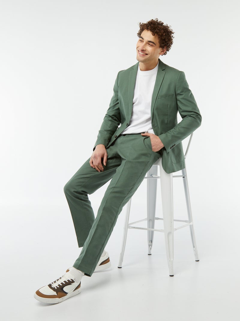 Veste Pantalon De Costume Kiabi Veste De Costume Coupe Ajustée