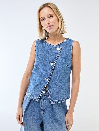 Veste de costume en denim