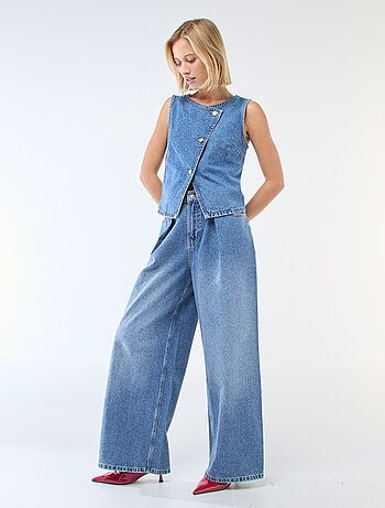 Veste de costume en denim