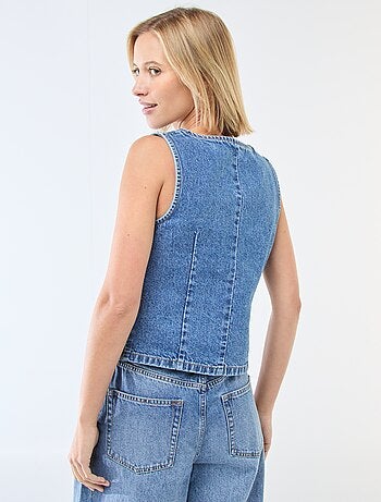 Veste de costume en denim