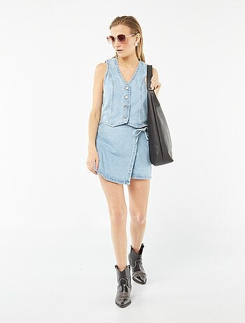 Veste de costume en jean