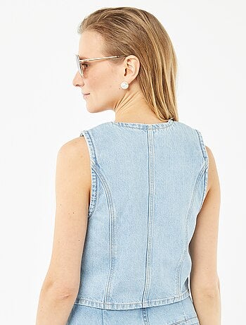 Veste de costume en jean