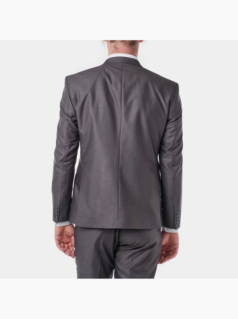 Veste de costume gris anthracite - Kiabi