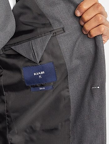 Veste de costume pour homme à coupe slim
