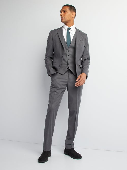 Veste de costume pour homme à coupe slim - Kiabi