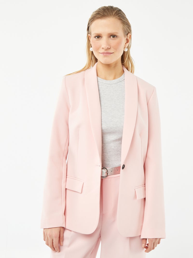 Veste de costume Rose - Kiabi