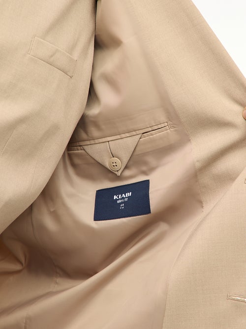 Veste de costume slim - Kiabi