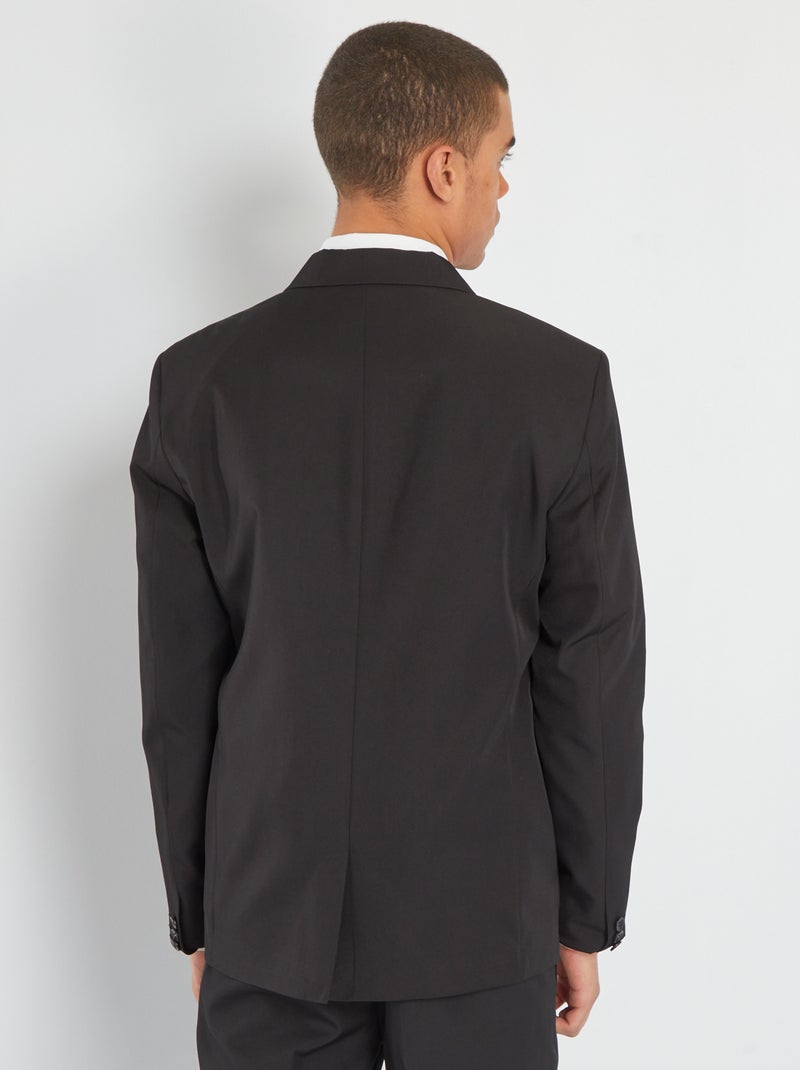 Veste de costume slim fit noir - Kiabi