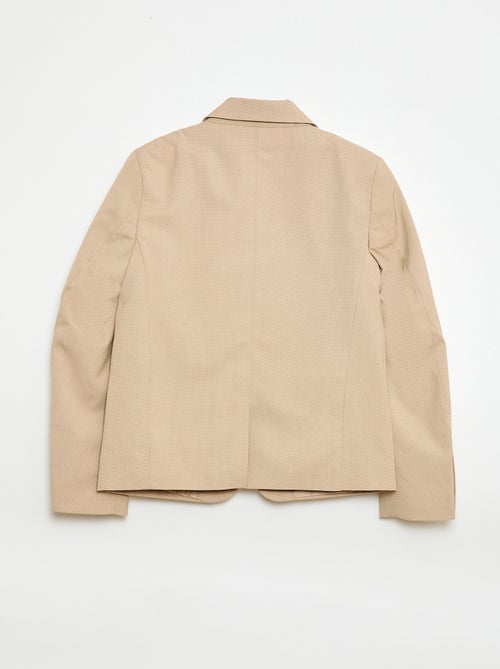 Veste de costume slim fit uni - Kiabi