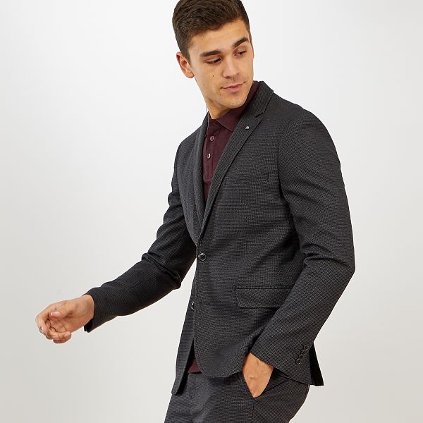costume homme gris