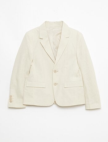 Veste de costume unie