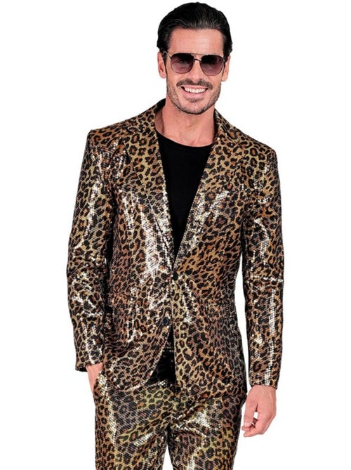 Veste de déguisement ou de soirée à imprimé léopard classique - Kiabi