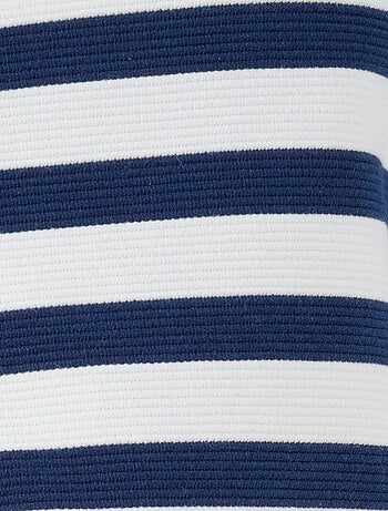 Veste de détente maille ottoman rayée - Happy D. by Damart