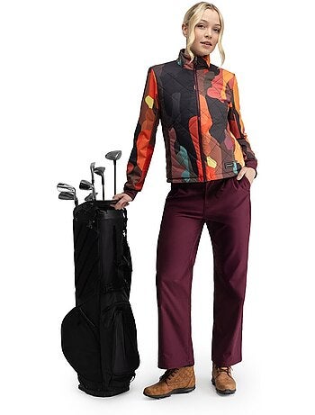 Veste de golf matelassée réversible femme golf femme approach-w valsain