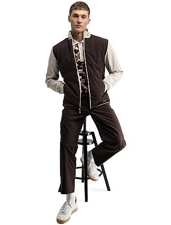 Veste de golf matelassée réversible homme golf homme approach sand