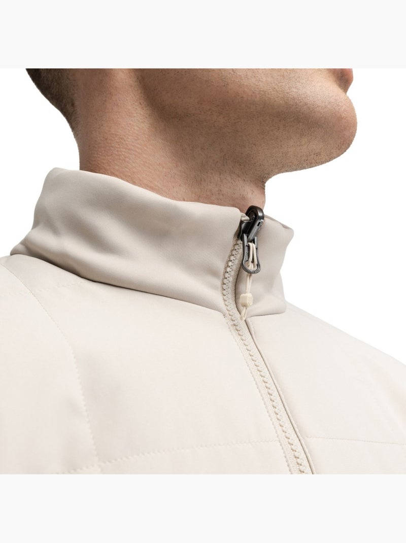 Veste de golf matelassée réversible homme golf homme approach sand Beige - Kiabi