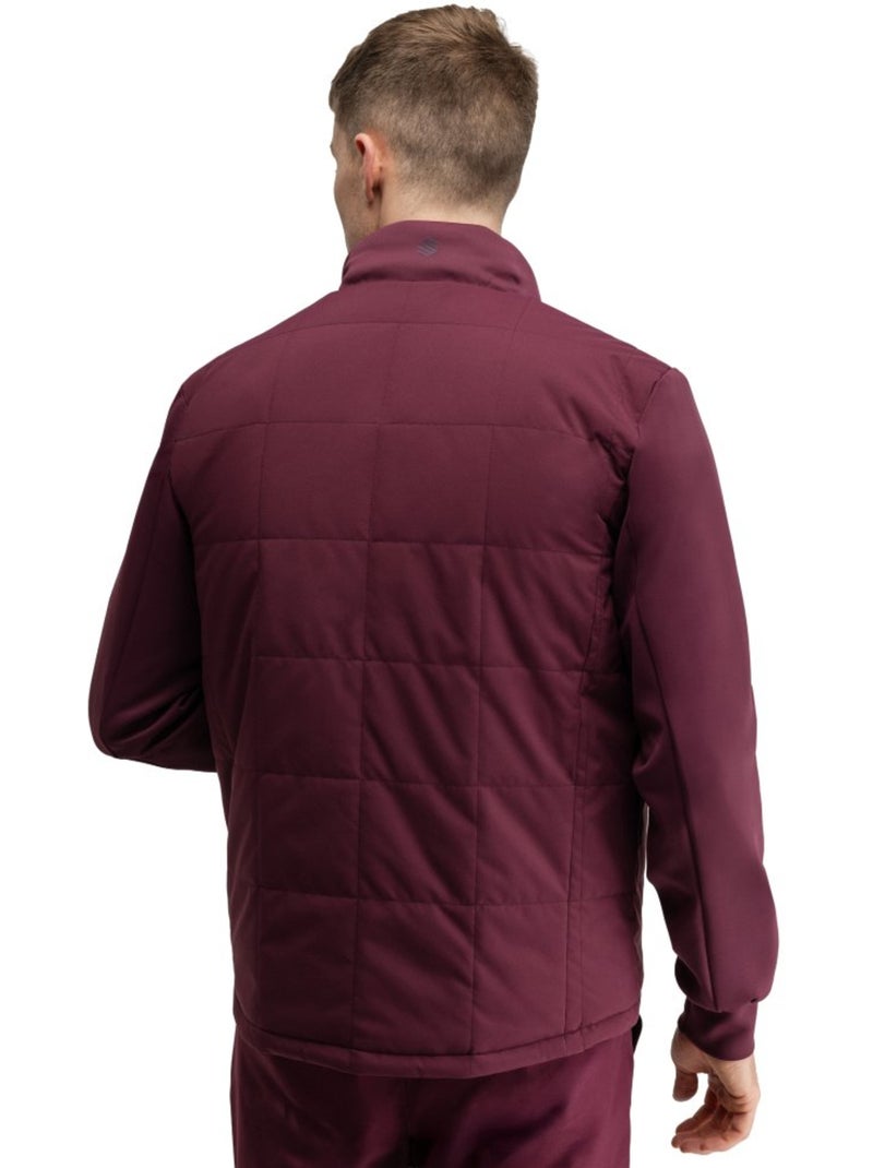 Veste de golf matelassée réversible homme golf homme approach valsain Rouge - Kiabi