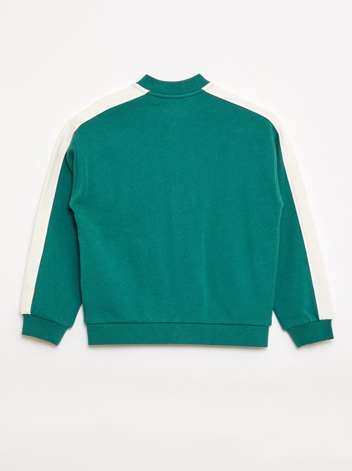 Veste de jogging bicolore - Kiabi