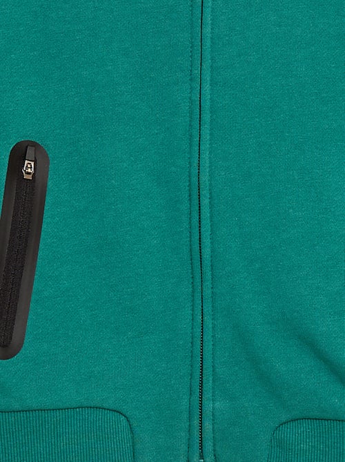 Veste de jogging bicolore - Kiabi