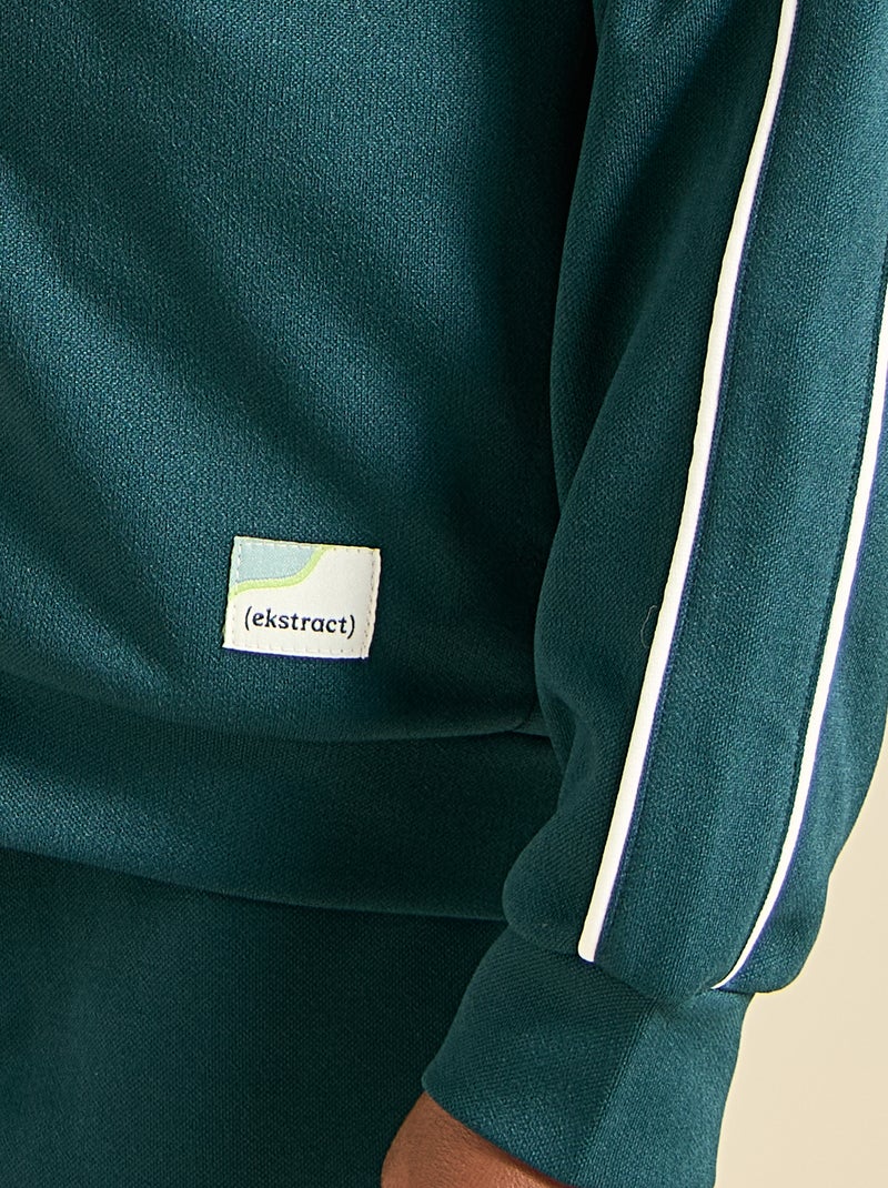 Veste de jogging (ekstract) Vert - Kiabi