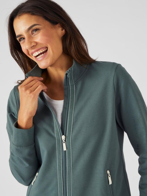 Veste de jogging zippée - Happy D. by Damart - Kiabi