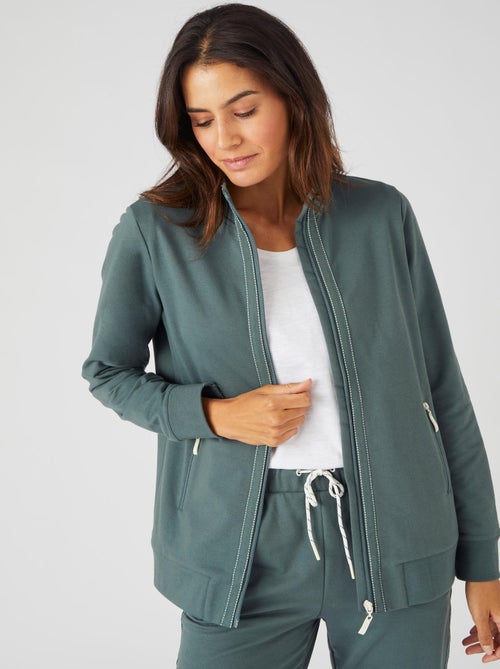 Veste de jogging zippée - Happy D. by Damart - Kiabi
