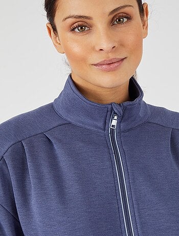 Veste de jogging zippée en maille douce - Happy D. by Damart