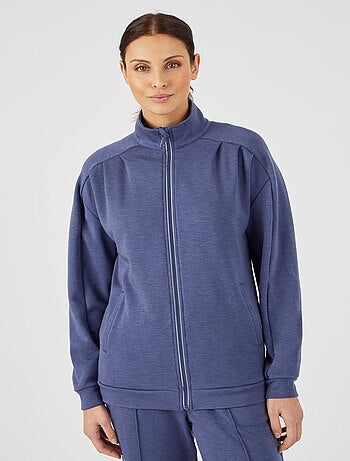 Veste de jogging zippée en maille douce - Happy D. by Damart
