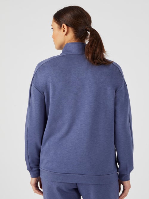 Veste de jogging zippée en maille douce - Happy D. by Damart - Kiabi