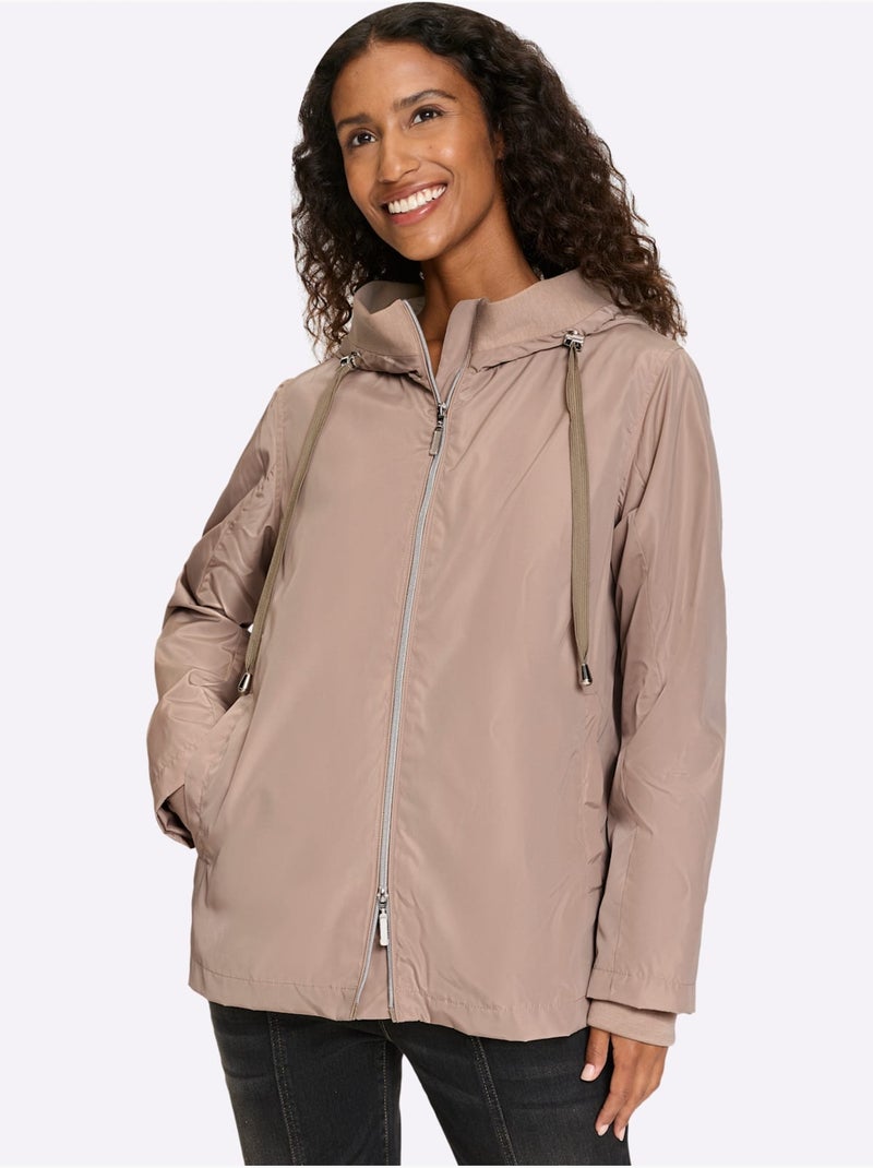 Veste De Loisirs Bords Doux - Taille Standard - helline Beige - Kiabi