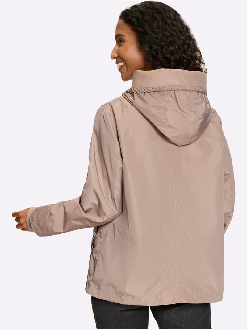 Veste De Loisirs Bords Doux - Taille Standard - helline Beige - Kiabi