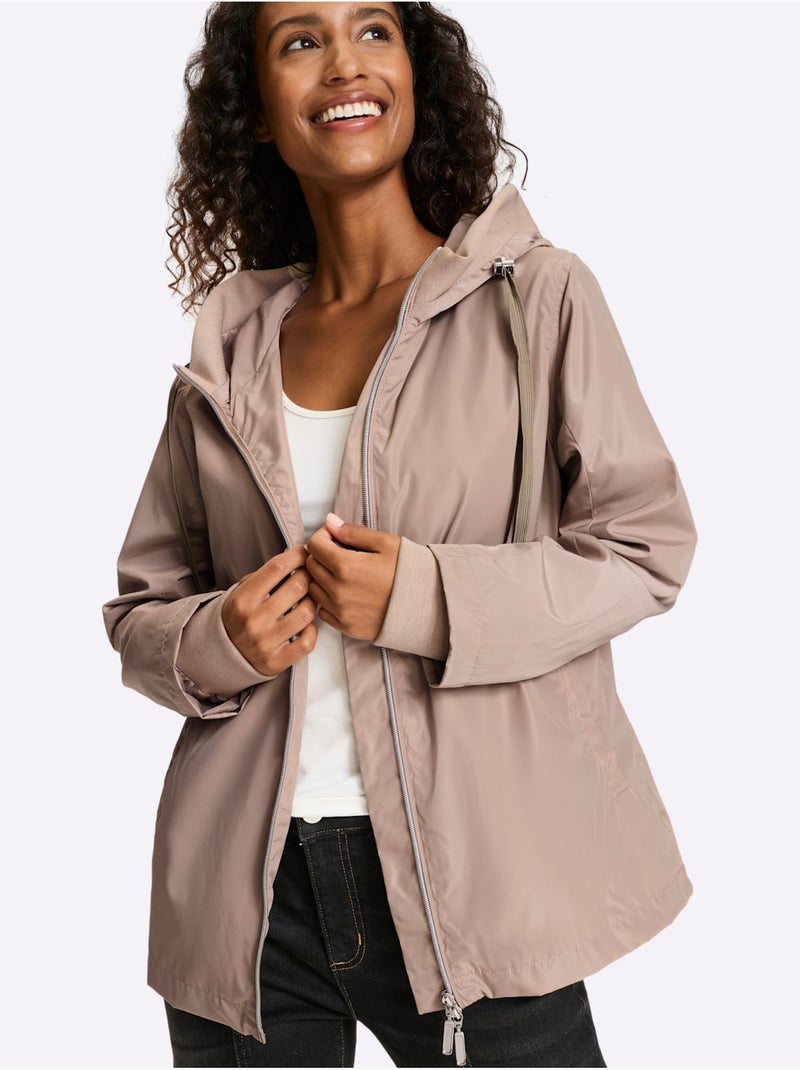 Veste De Loisirs Bords Doux - Taille Standard - helline Beige - Kiabi