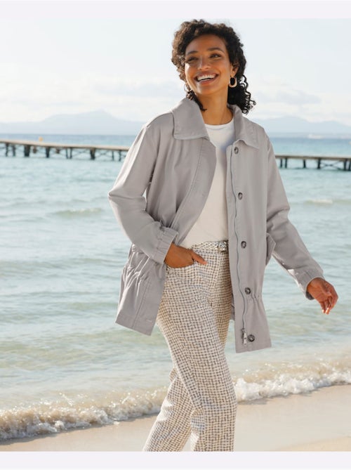Veste De Loisirs Qualité Coton - Taille Standard - Helline - Kiabi Veste De Loisirs Qualité Coton - Taille Standard - Helline - Kiabi