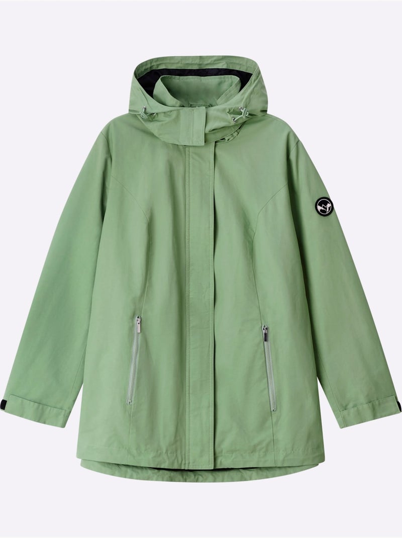 Veste De Mi-saison Imperméable - Taille Standard - Sheego Vert eucalyptus - Kiabi