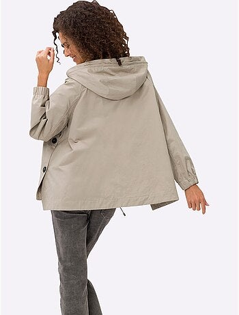 Veste De Mi-saison Style Parka Très Moderne - Taille Standard - Helline