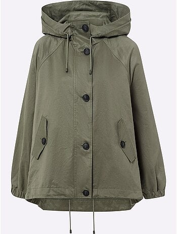Veste De Mi-saison Style Parka Très Moderne - Taille Standard - Helline