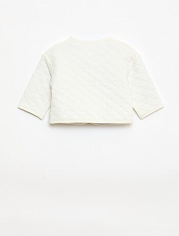 Veste de naissance matelassée