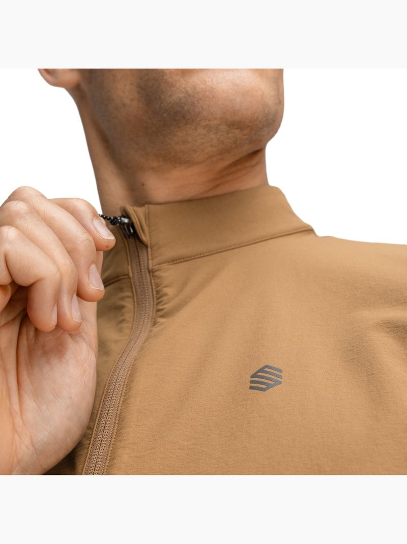 Veste de pluie golf homme golf homme muirfield mustard Marron - Kiabi