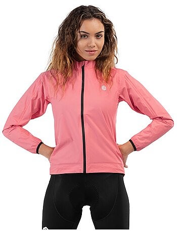 Veste de pluie vélo femme cyclisme femme j2 fauniera
