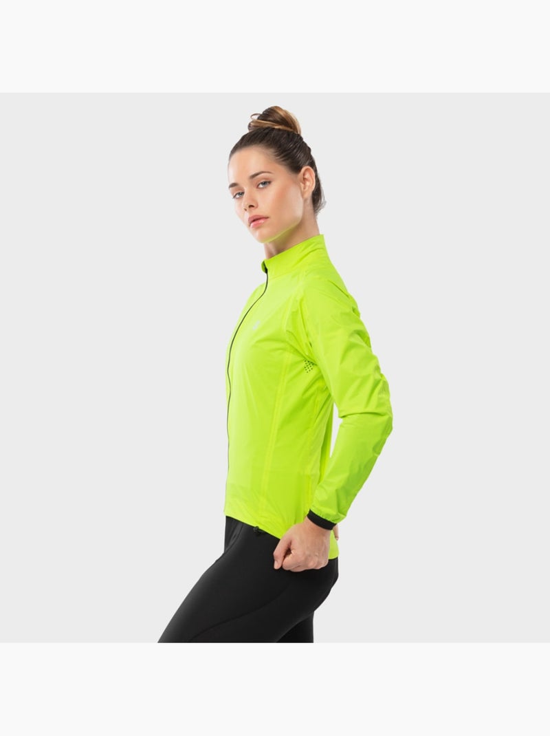 Veste de pluie vélo femme cyclisme femme j2 turini Jaune - Kiabi