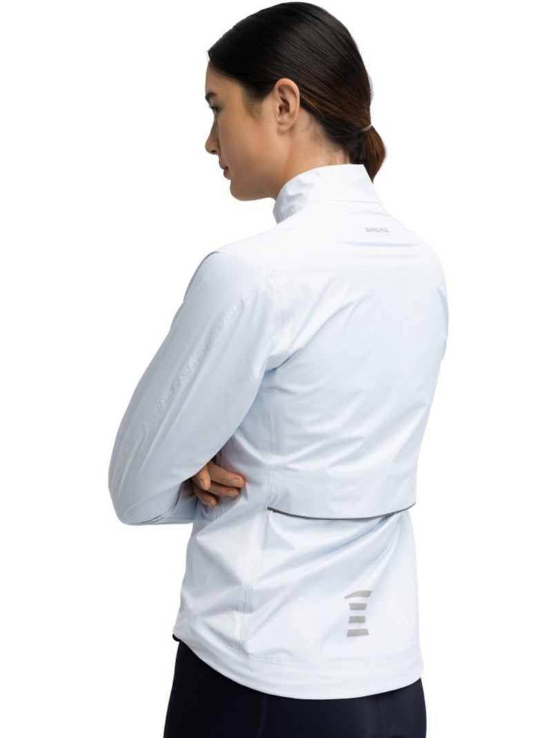 Veste de pluie vélo femme cyclisme femme j2-w zarza Bleu - Kiabi
