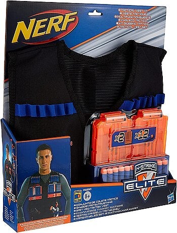 Veste De Rangement Avec Chargeur Et Fléchettes - Nerf
