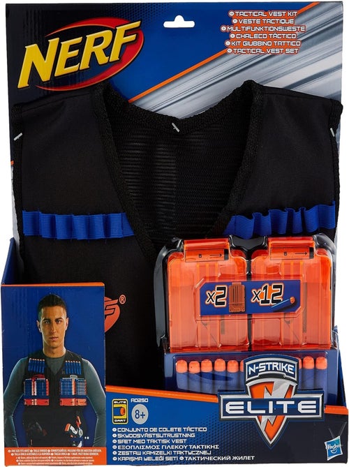 Veste De Rangement Avec Chargeur Et Fléchettes - Nerf - Kiabi