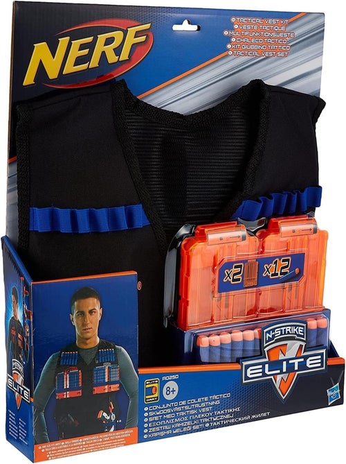 Veste De Rangement Avec Chargeur Et Fléchettes - Nerf - Kiabi