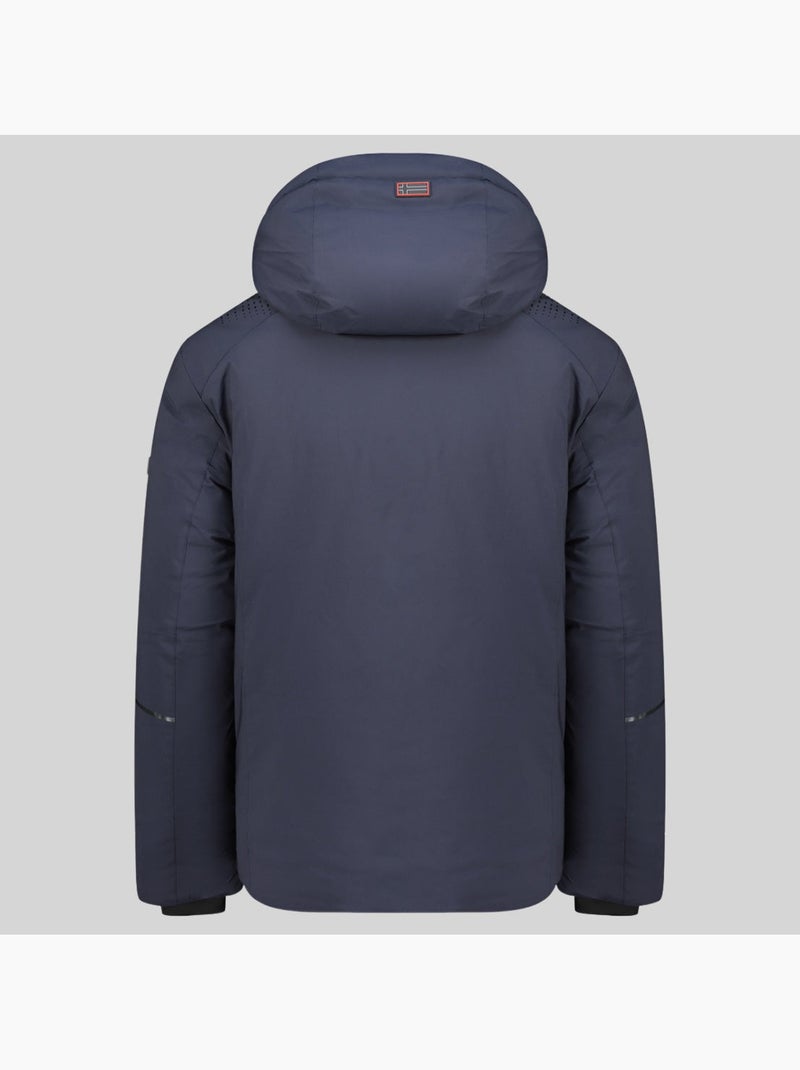 Veste de ski à capuche waouh – geographical norway Bleu marine - Kiabi