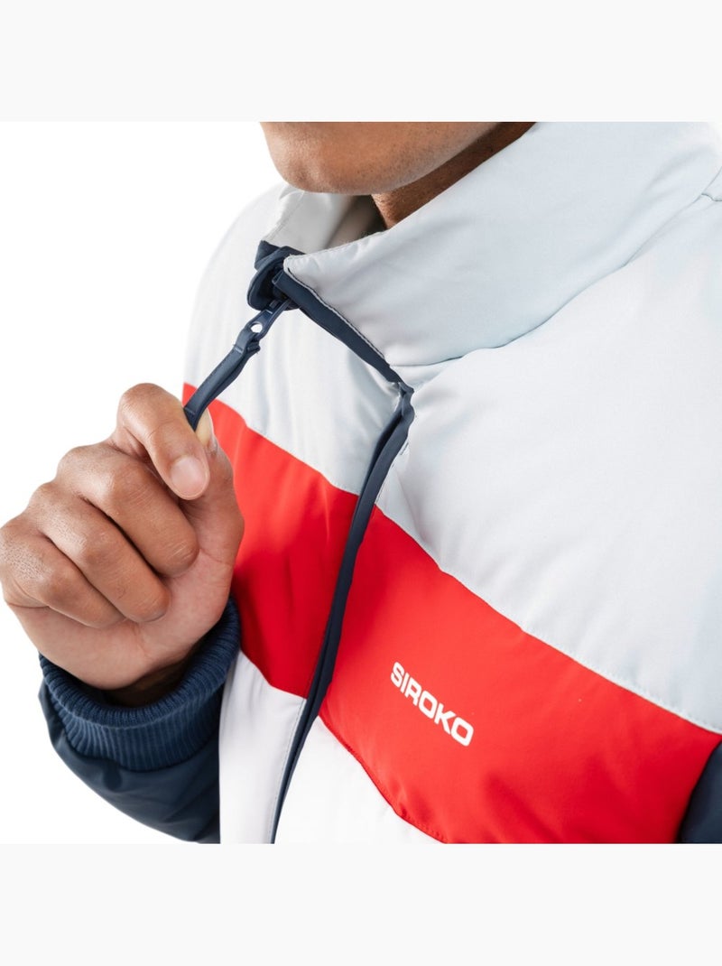 Veste de ski rétro isolante homme homme eywald Bleu - Kiabi