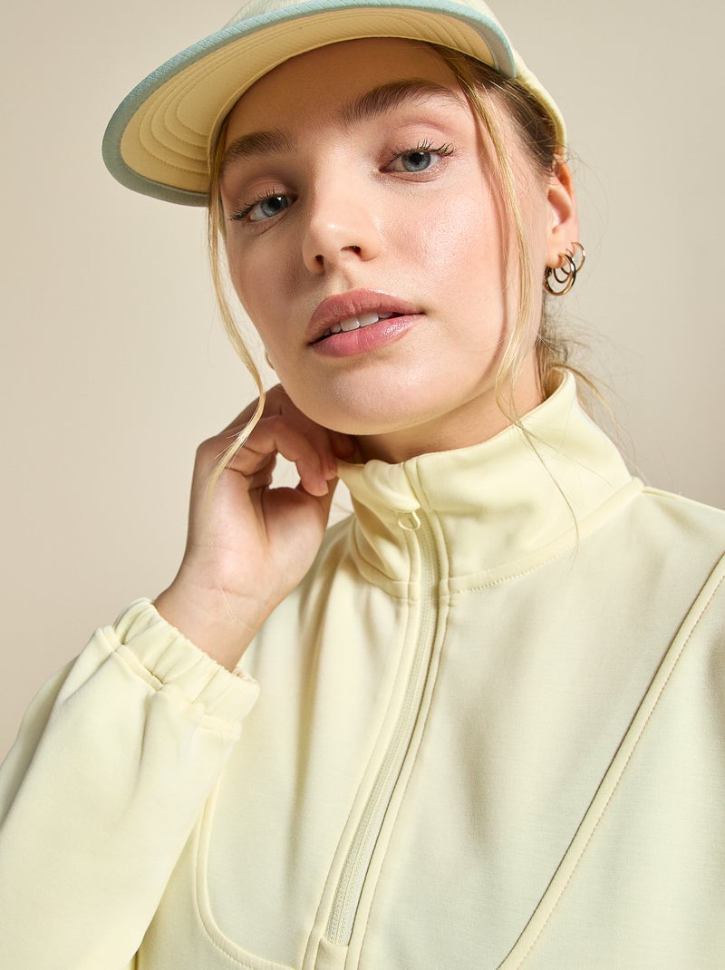 Veste de sport col camionneur - (ekstract) Jaune - Kiabi