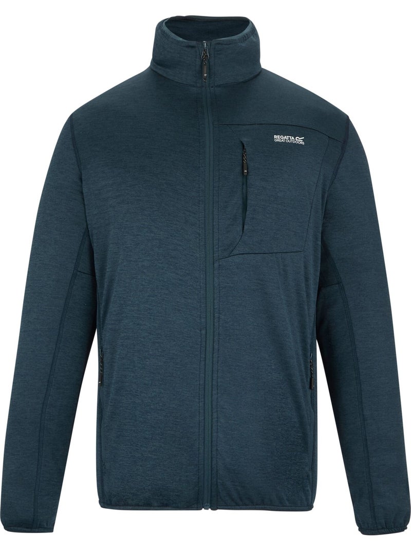 Veste de sport col montant hillden - regatta Bleu nuit - Kiabi