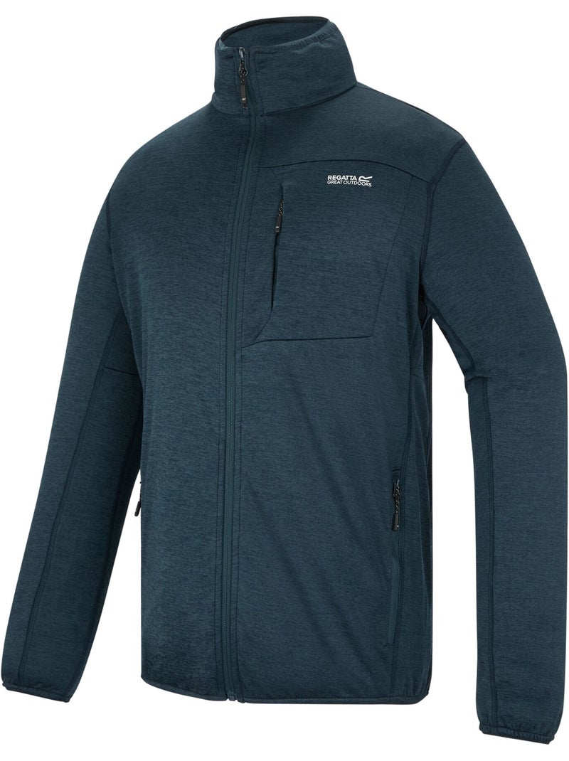 Veste de sport col montant hillden - regatta Bleu nuit - Kiabi